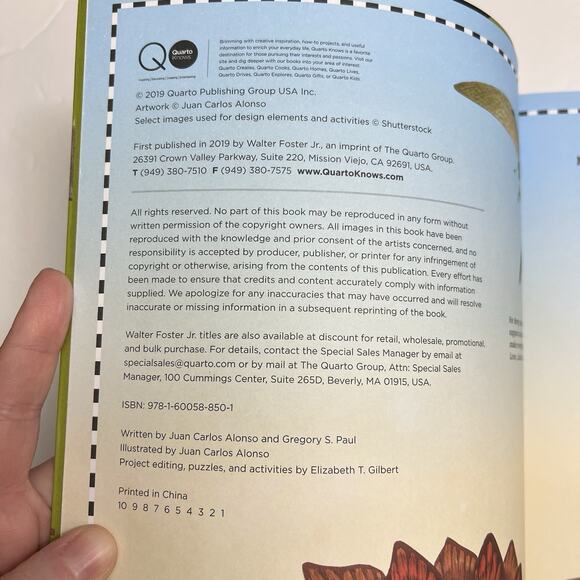 Jurassic Animal Encyclopedia Activity Journal Includes Stickers and Poster - Picture 4 of 11